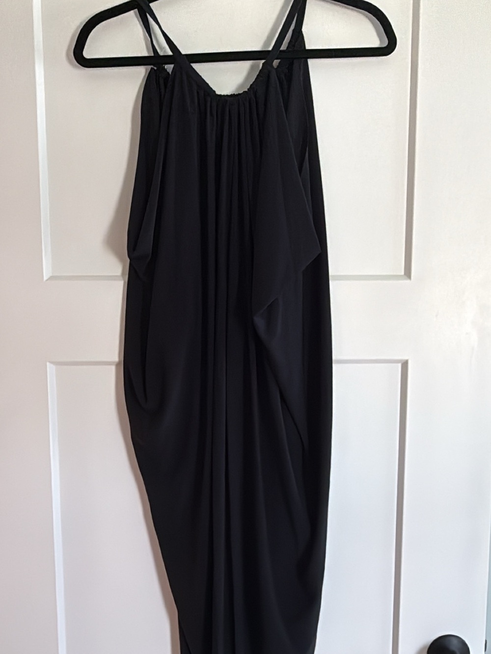 Magicsuit Medium Black Draped Coverup Dress - Picture 4 of 7